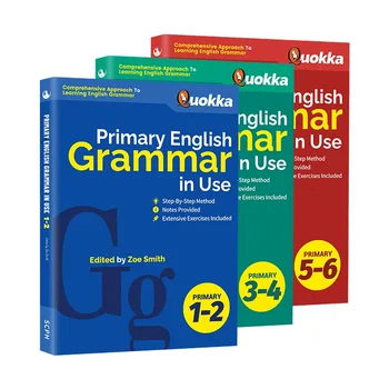 Angleški Izvirnik Uvoz | 3 obsega Singapur Osnovne Šole angleške Slovnice, Učbenik Razred 1-6 DIFUYA